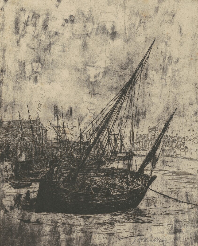 Boats at Peel—Isle of Man