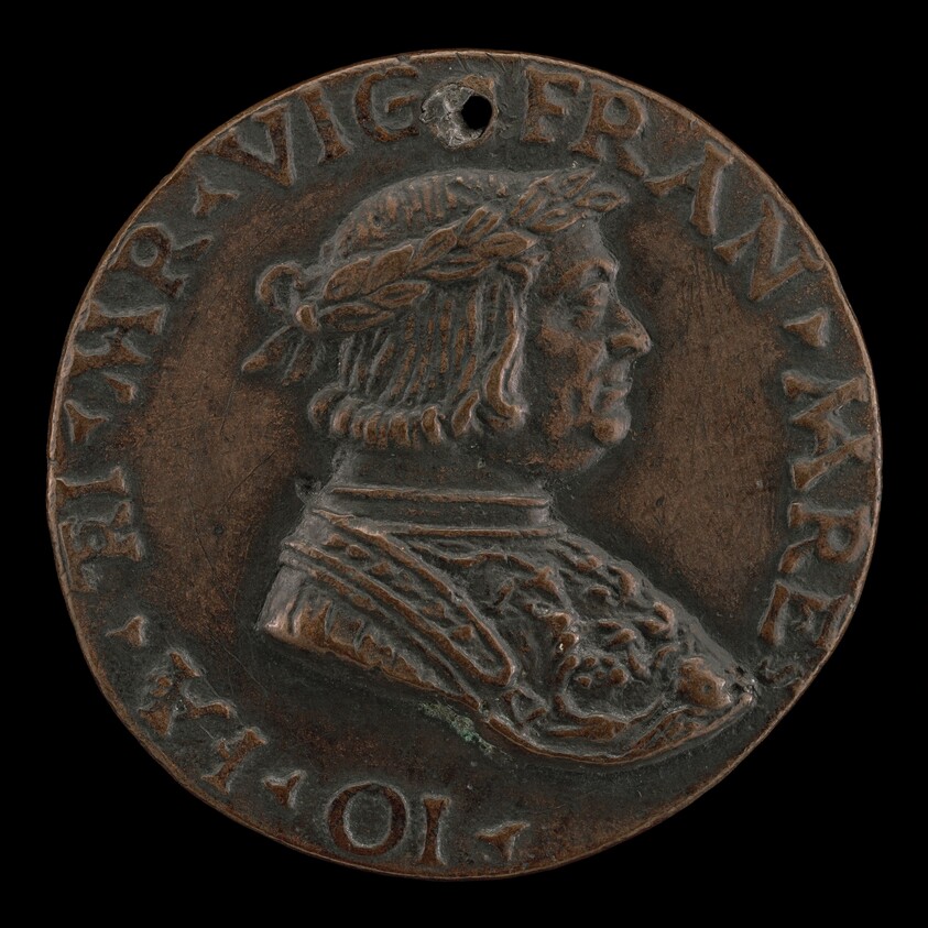 Gian Giacomo Trivulzio as a Laureate Warrior [obverse]