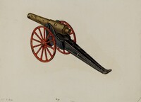 Toy Cannon, Charles Henning, c. 1941