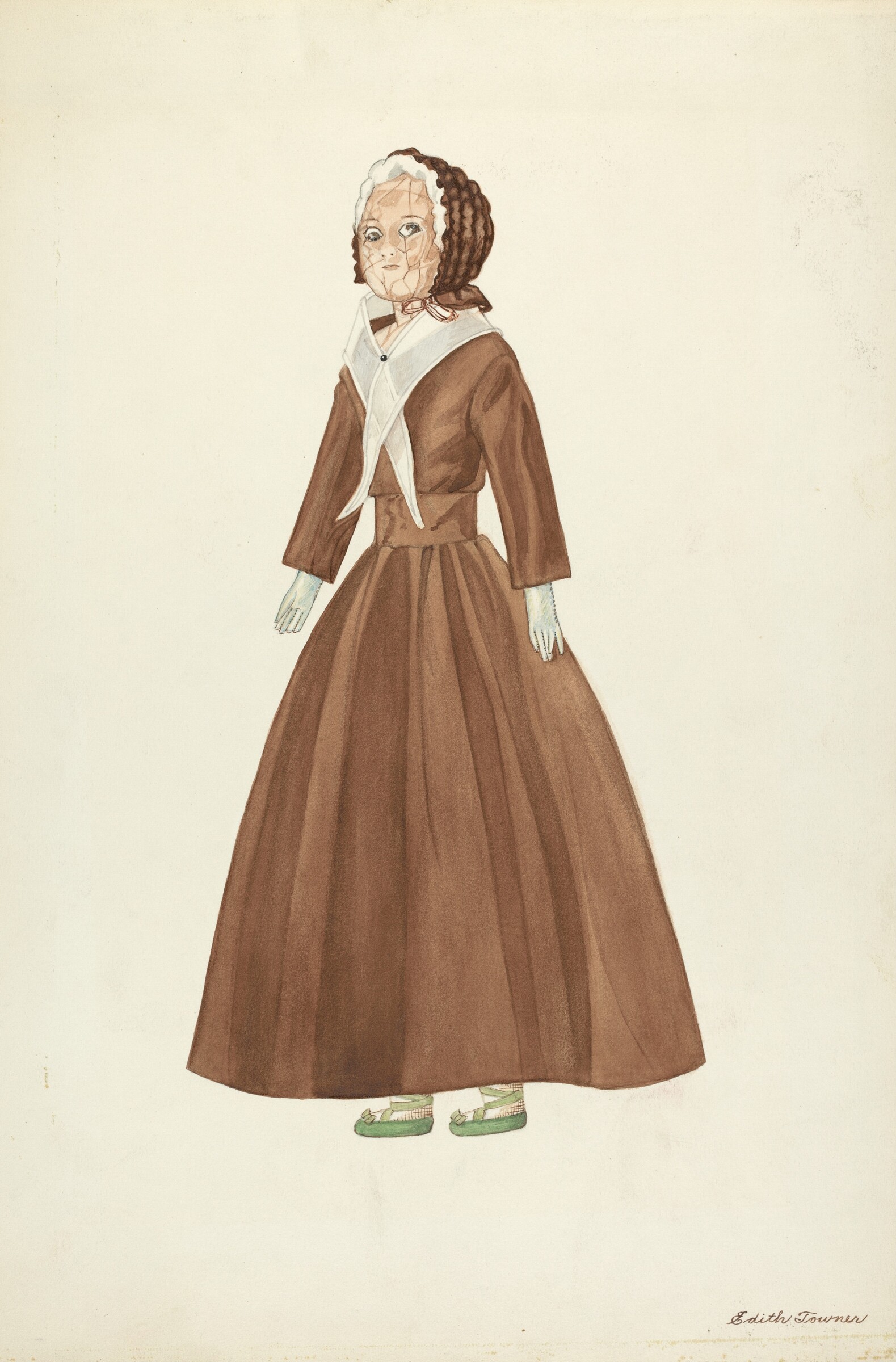 Doll: "Betsey Paine", Edith Towner, 1935/1942