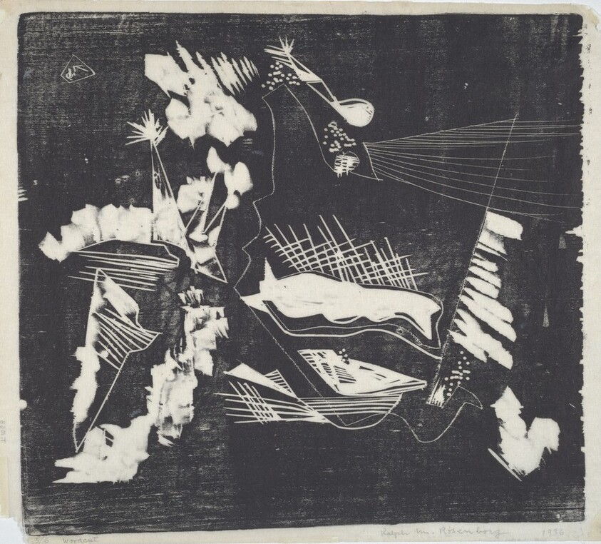 American Landscape: The Night, The Stars and Clouds and Sky