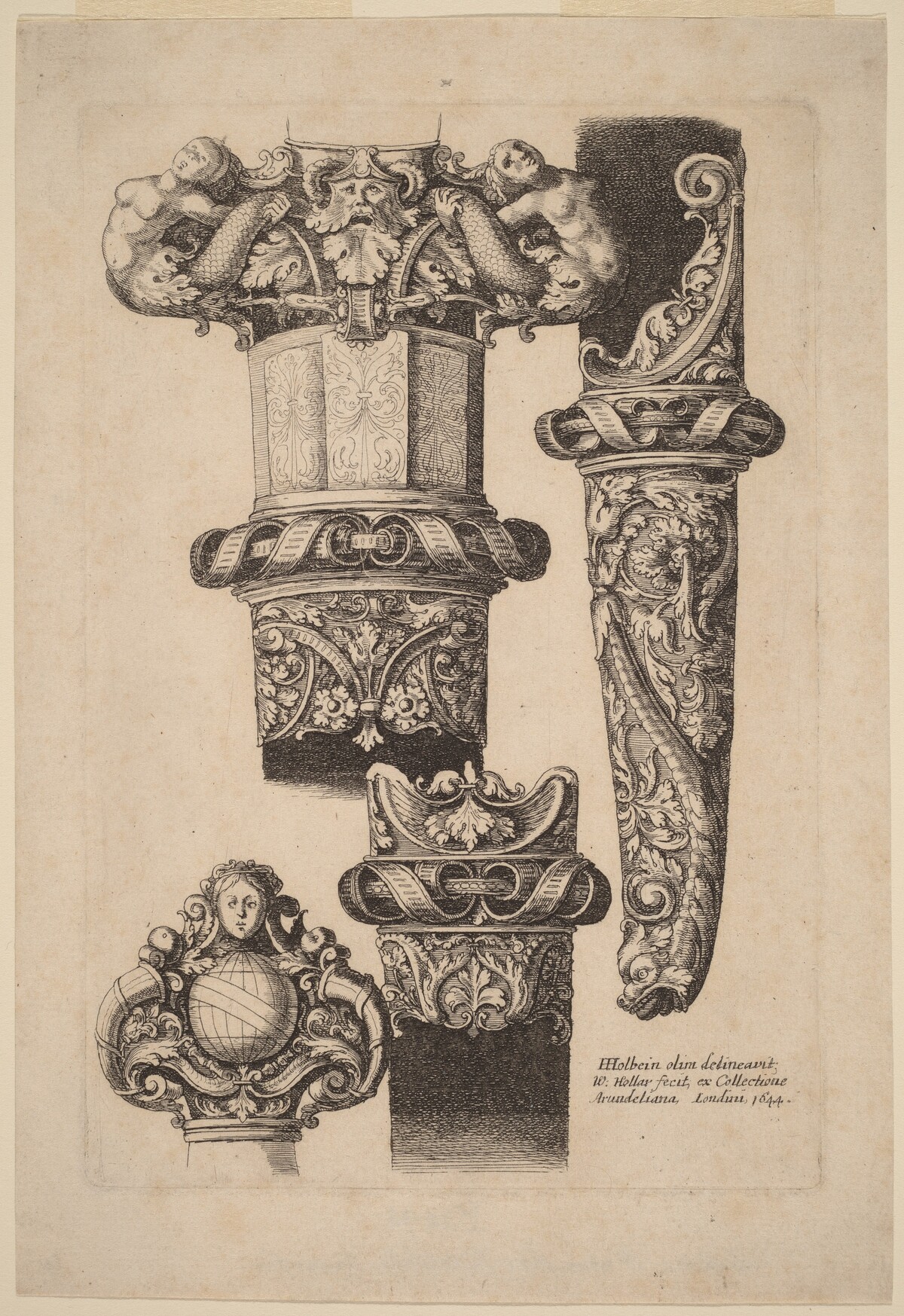 Ornamentation for a Dagger and Scabbard