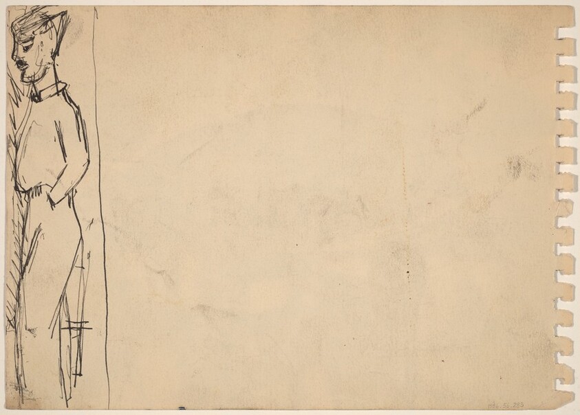 Standing Male Figure [verso]