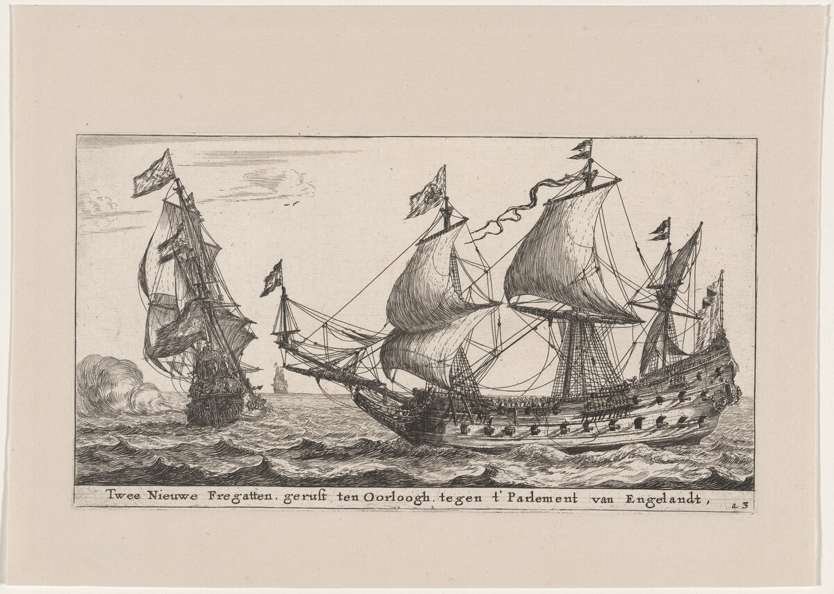 Two Dutch Frigates