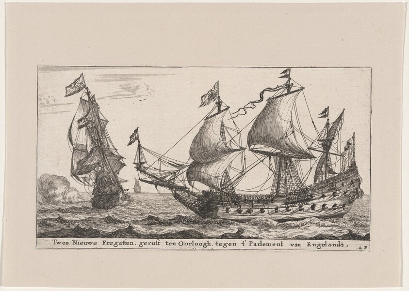 Two Dutch Frigates