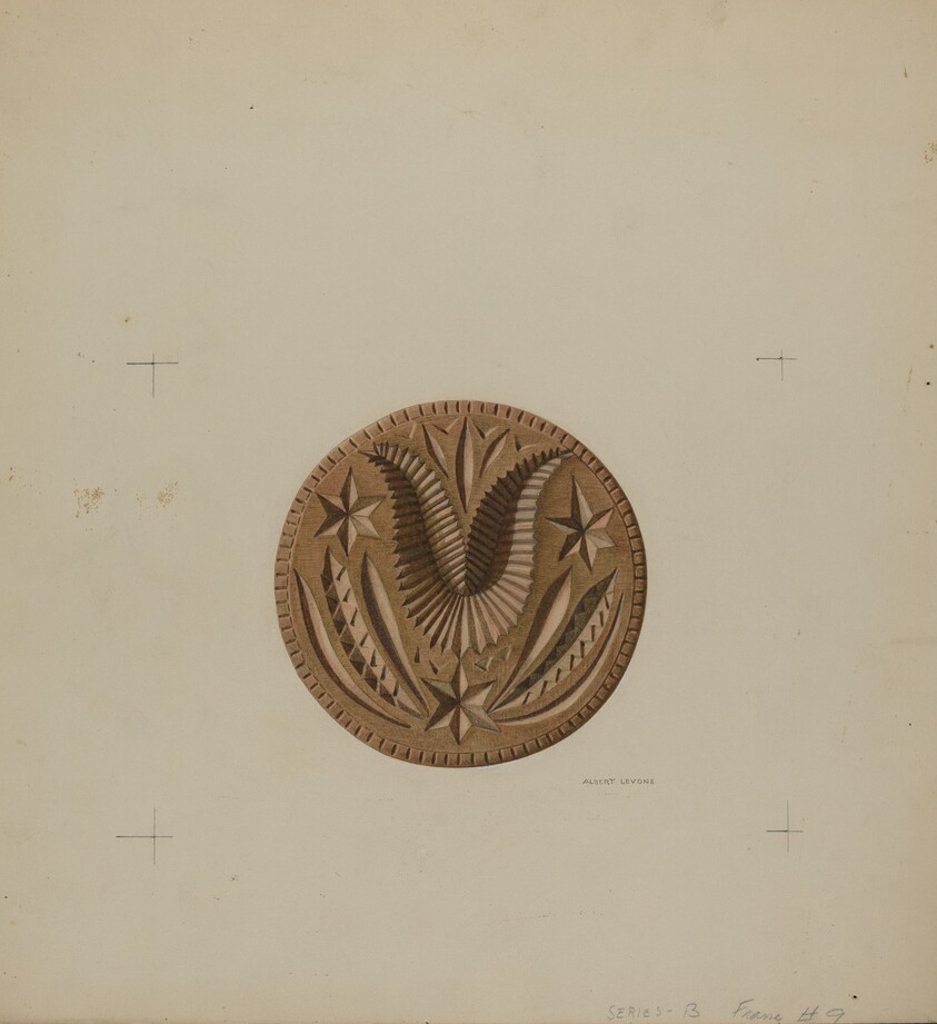 Pa. German Butter Mold