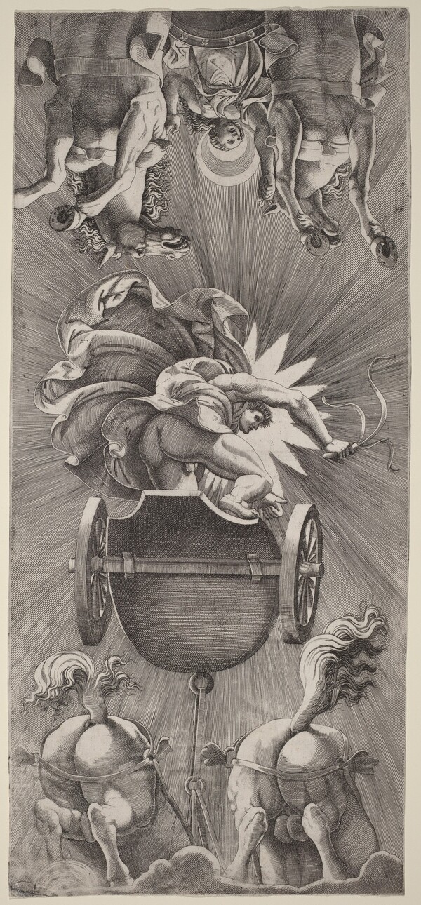 The Setting of the Sun with Chariots of Apollo and Diana