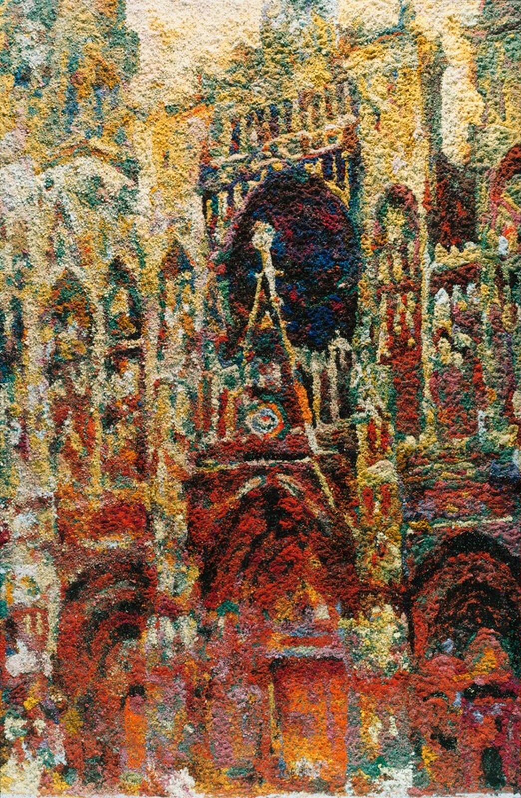 Rouen Cathedral, Façade, Vik Muniz, 2005