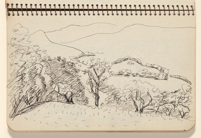 Landscape with Distant Hills