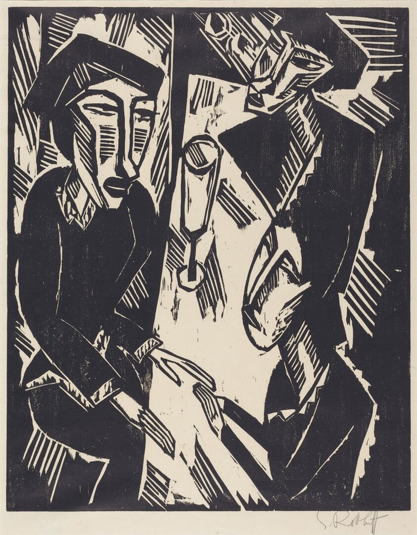 Three at a Table (Drei am Tisch)