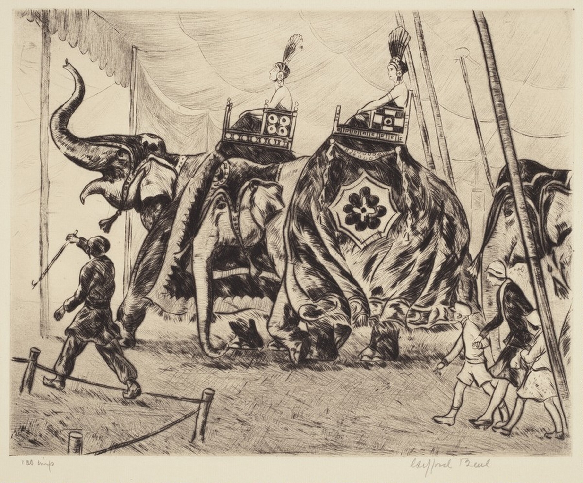 Circus, Gifford Beal, c. 1929