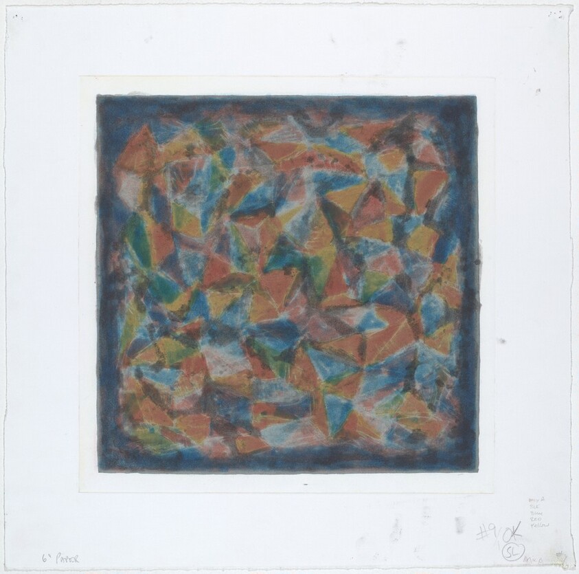 Color and Black #1 (24 x 24)