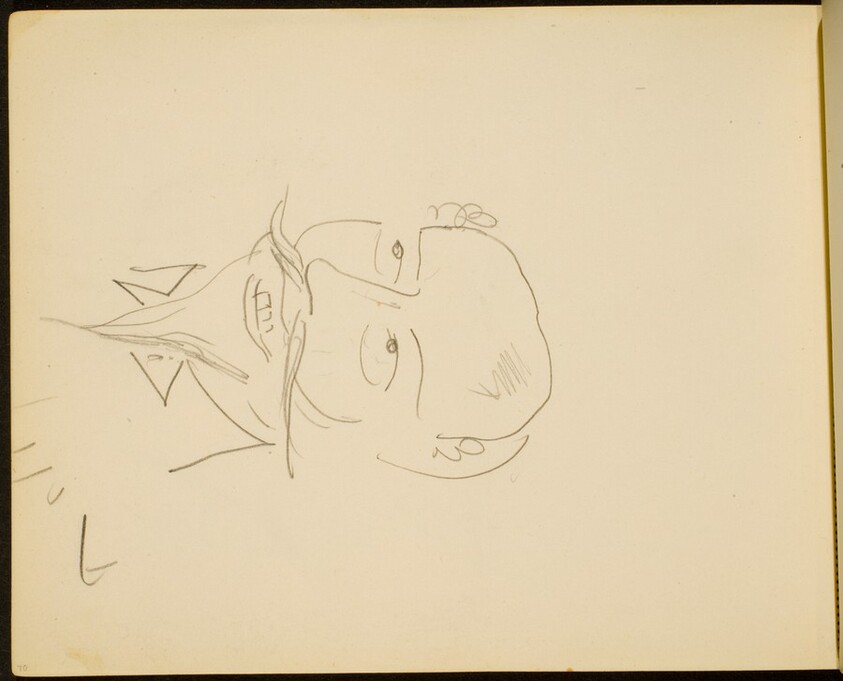 Lächelnder Mann mit Spitzbart (Man with Pointed Beard, Smiling) [p. 70]