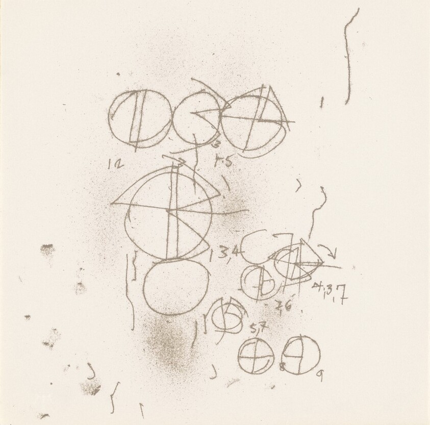 Small Numbers Zero Through Nine, Light Brown