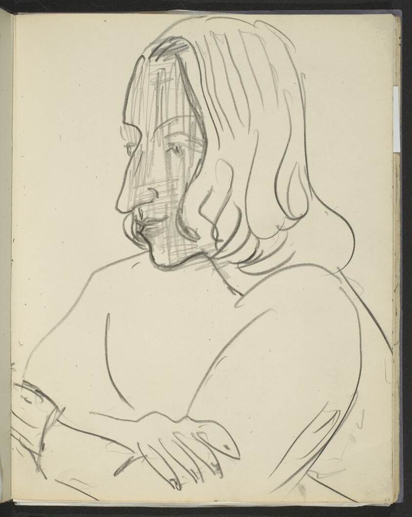 weibliche Bildnisstudie (Woman) [p. 23]