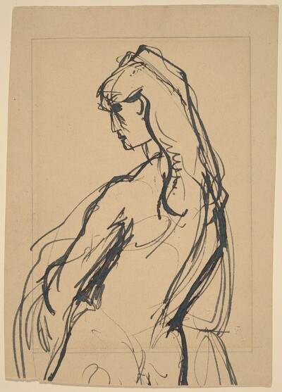 Girl Facing Left