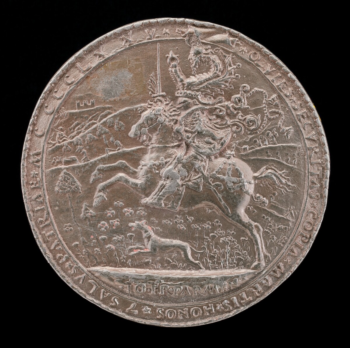 Costanzo Riding in the Country [reverse]
