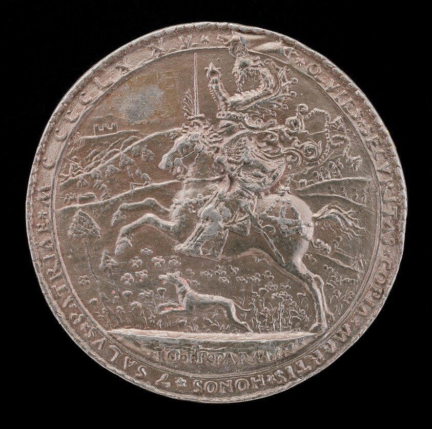 Costanzo Riding in the Country [reverse]