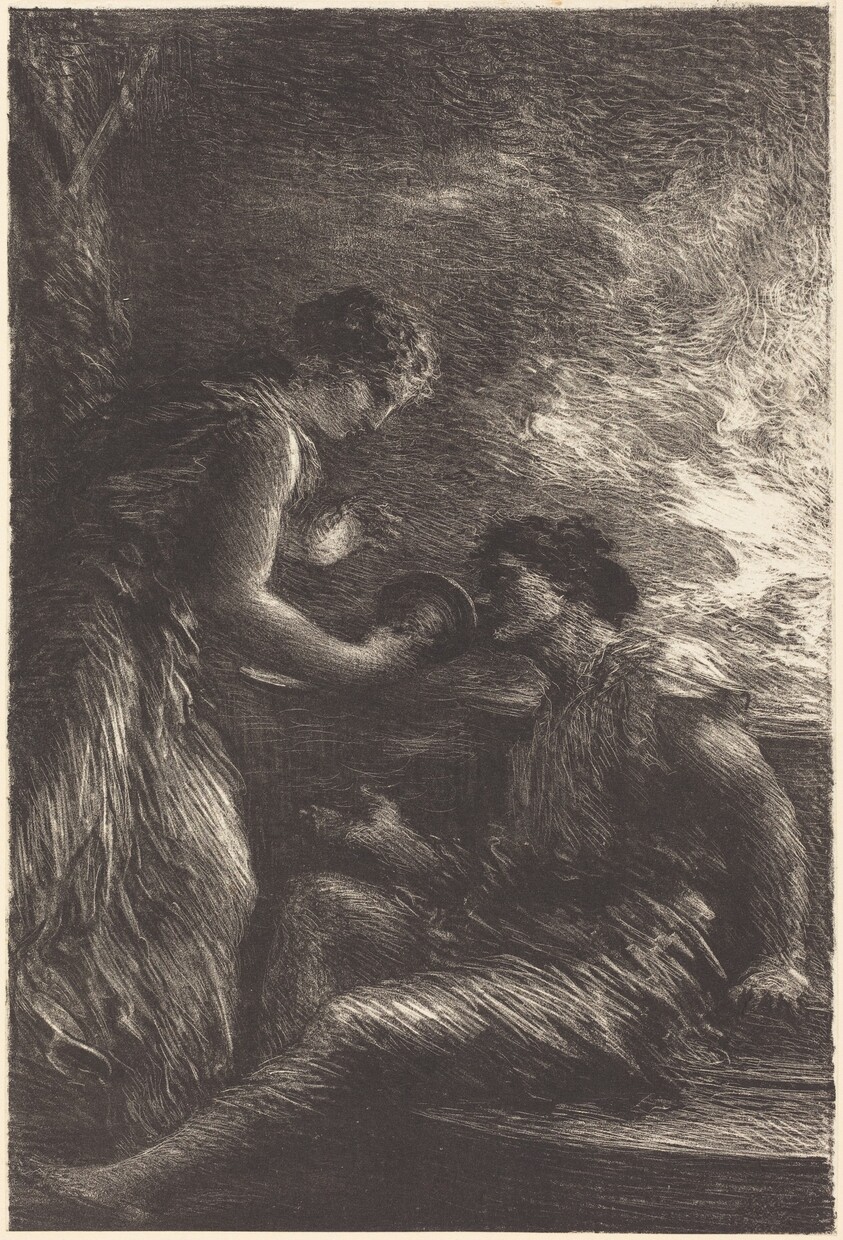 Sieglinde and Siegmund from Act I of "The Valkyrie"