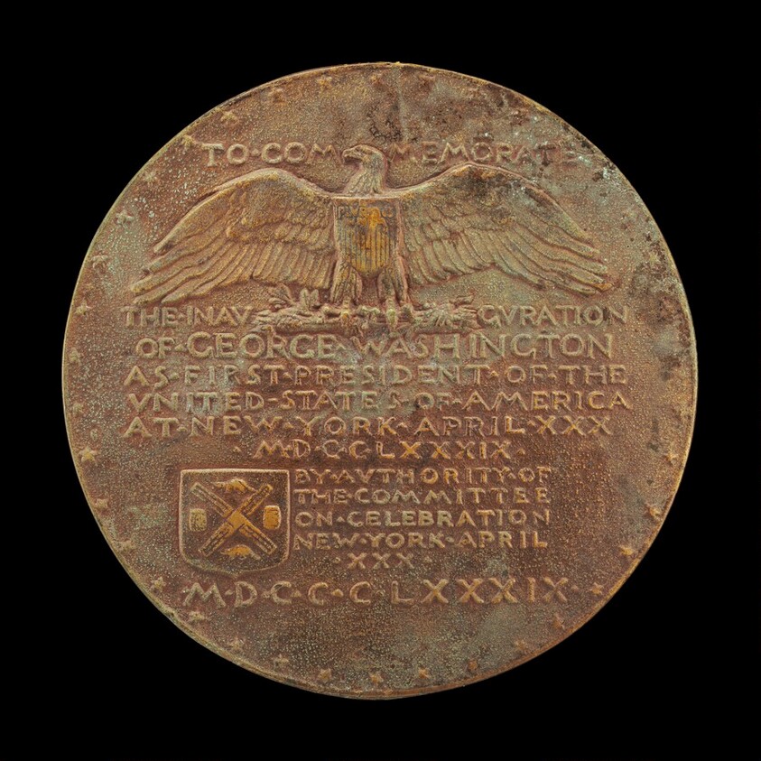 George Washington Inaugural Centennial Medal [reverse]