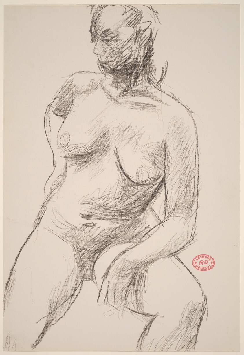 Untitled [nude turning and looking to her right]