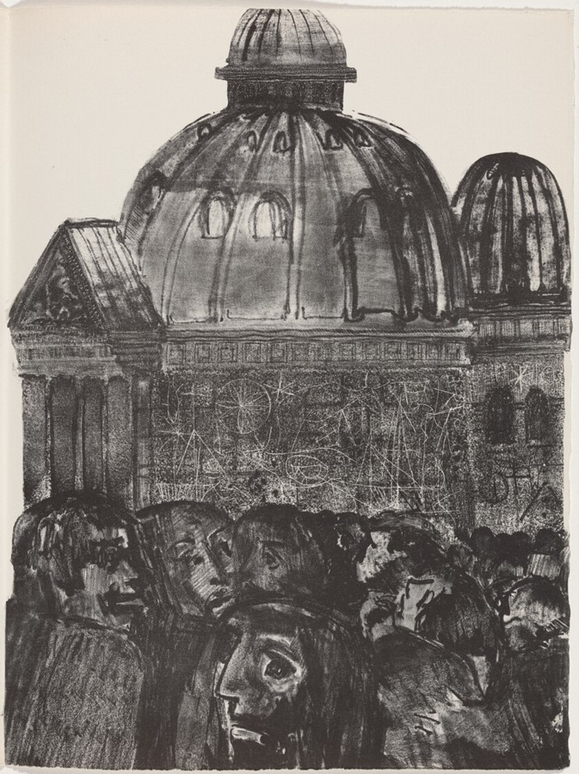 The Building of the Temple from Franz Kafka's "Parables and Paradoxes"