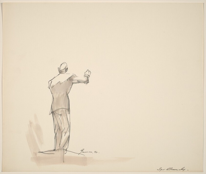 Igor Stravinsky Conducting