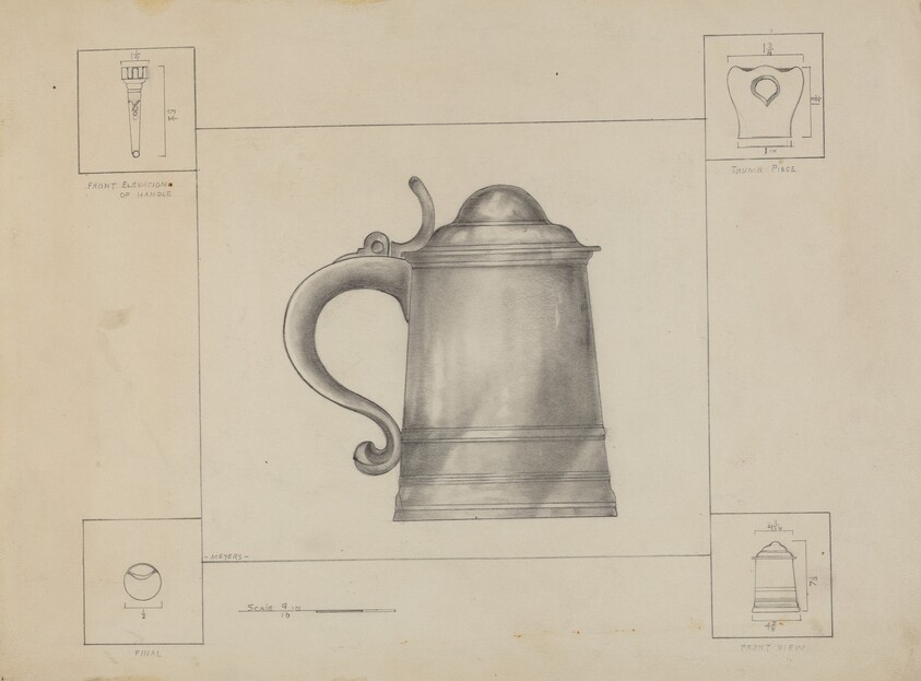 Pewter Tankard