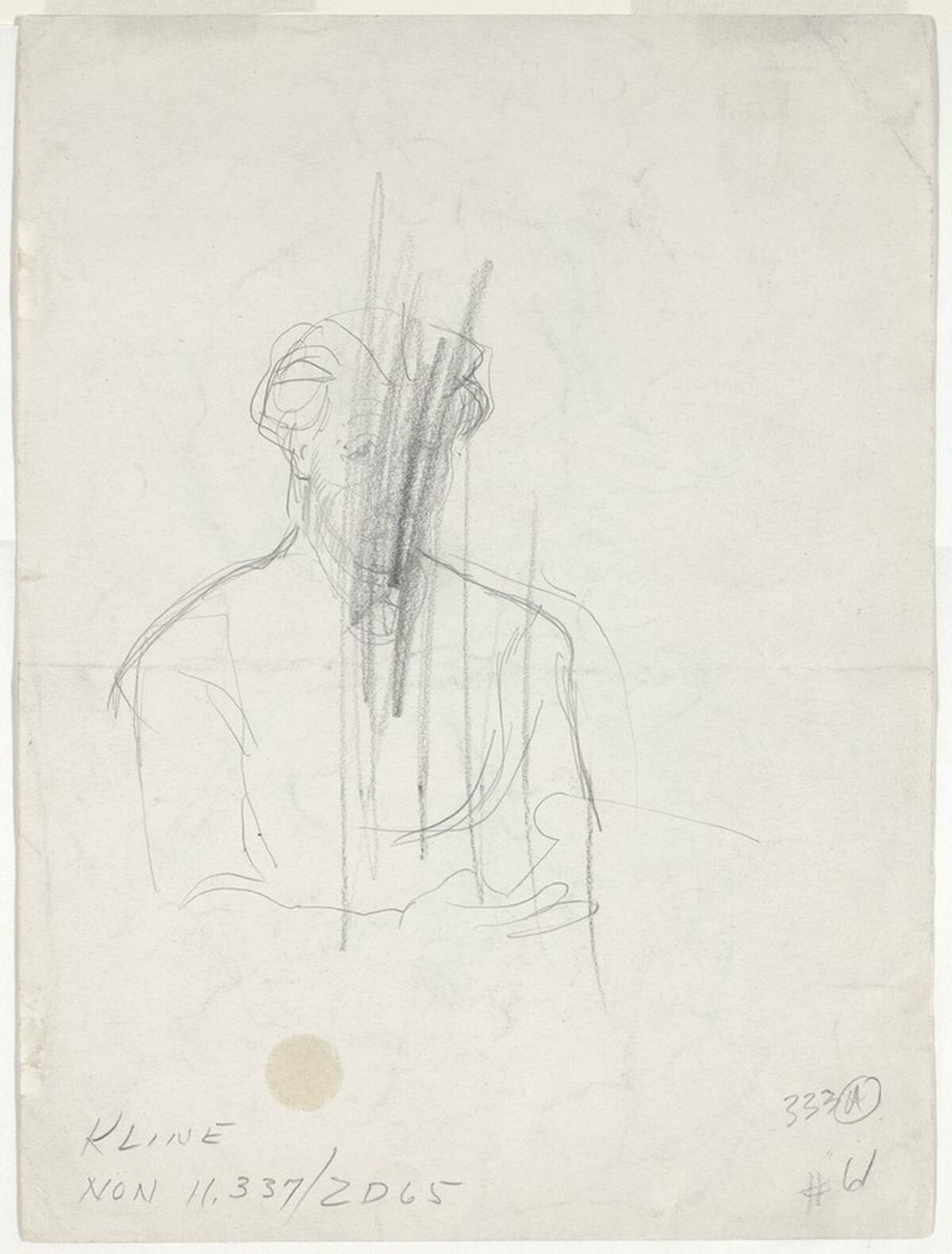 Study of a Woman [verso]