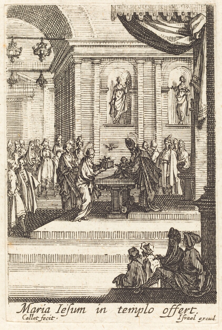 The Virgin Presents Jesus at the Temple
