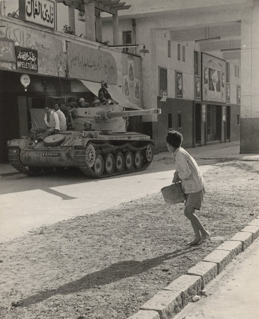 Port Said during the Suez War