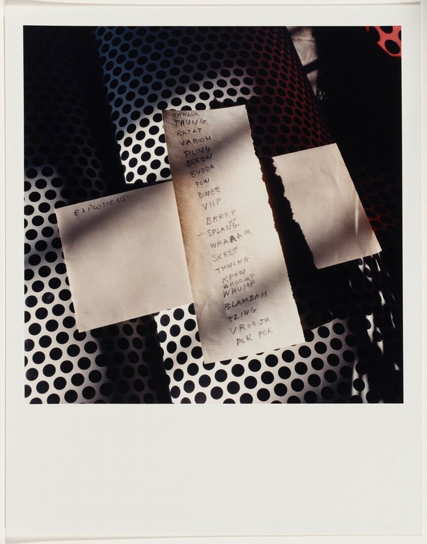 Explosions, List (Red)