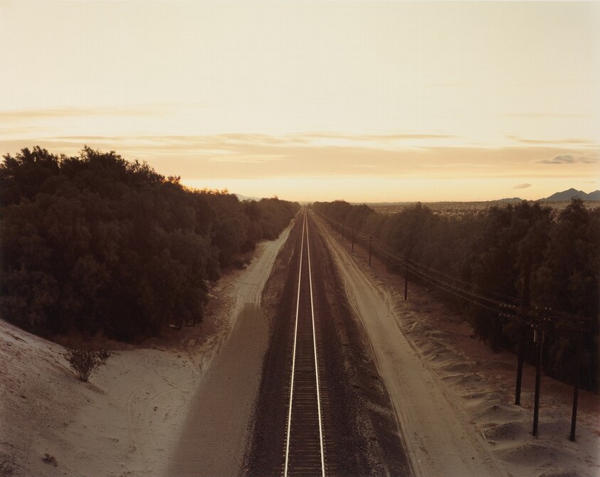 Train Tracks, Colorado Desert, California