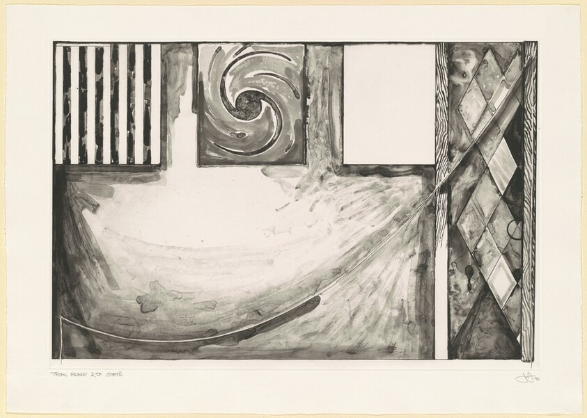 Untitled (Embassies) [trial proof of 2nd state]