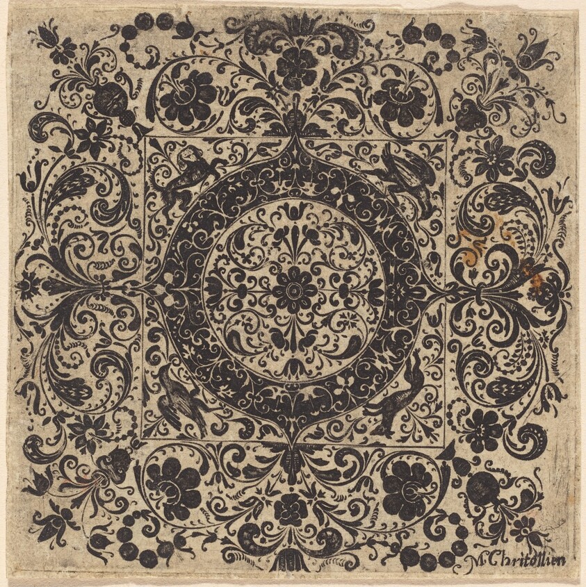 Goldsmith's Ornament in Square