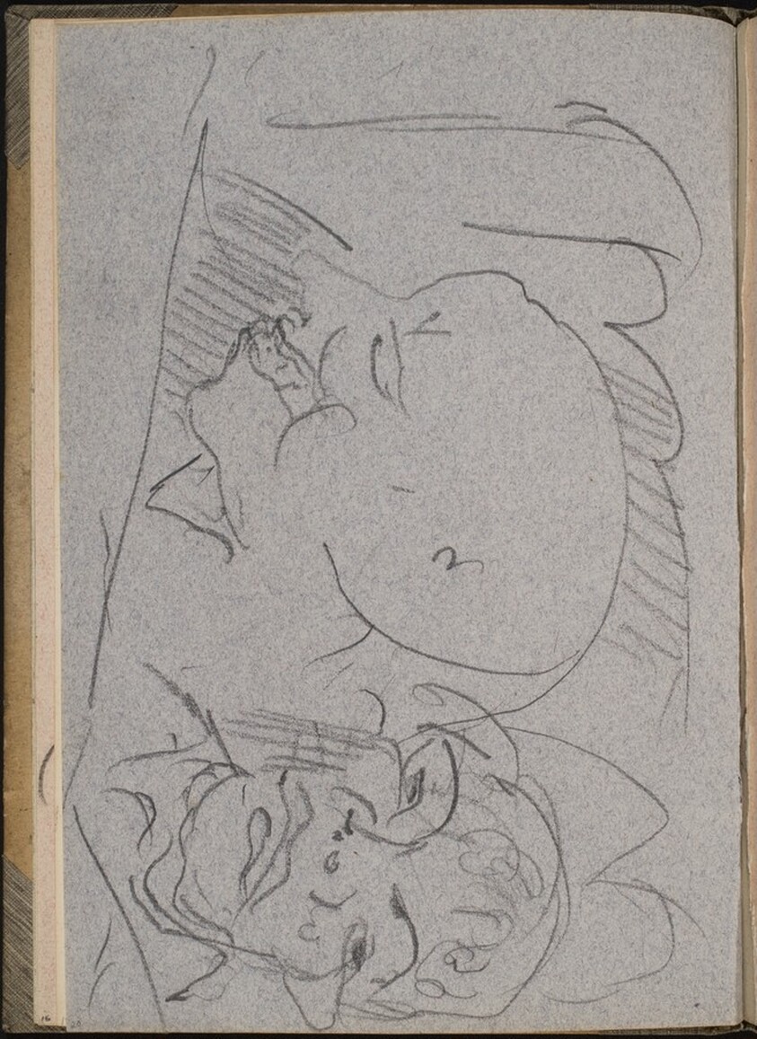 Zwei Köpfe, Zuschauer (Two Spectators) [p. 20]