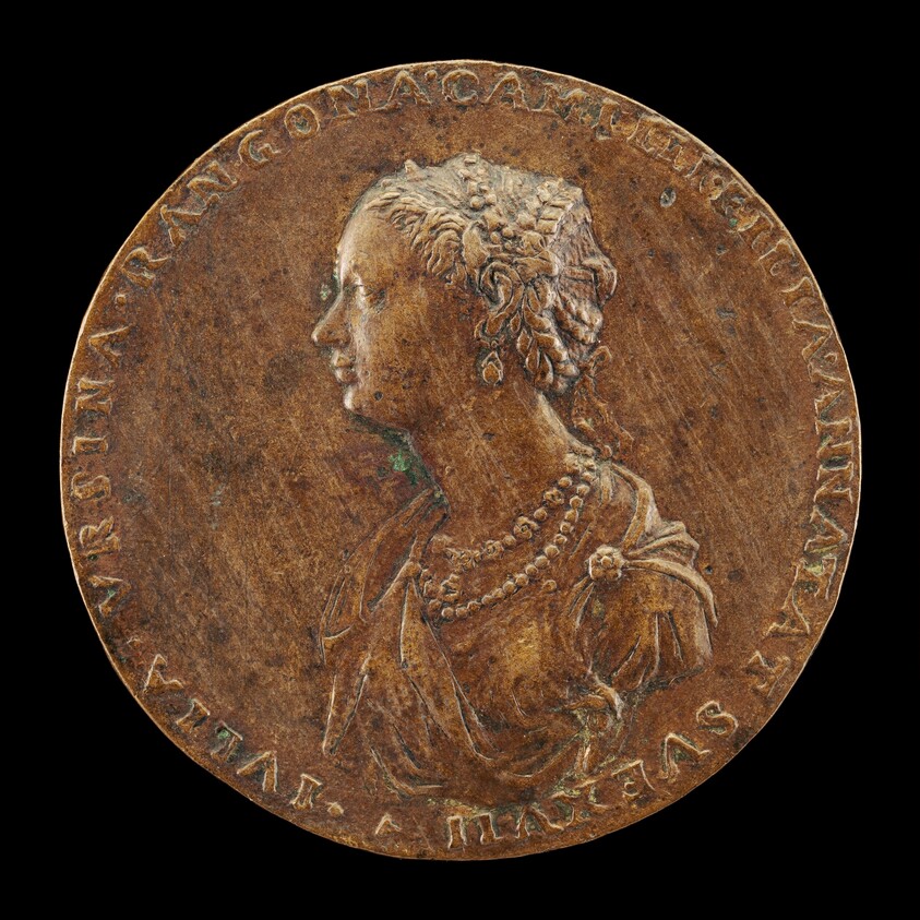 Guilia Orsini, 1537-1598, Wife of Baldossare Rangoni c. 1554 [obverse]