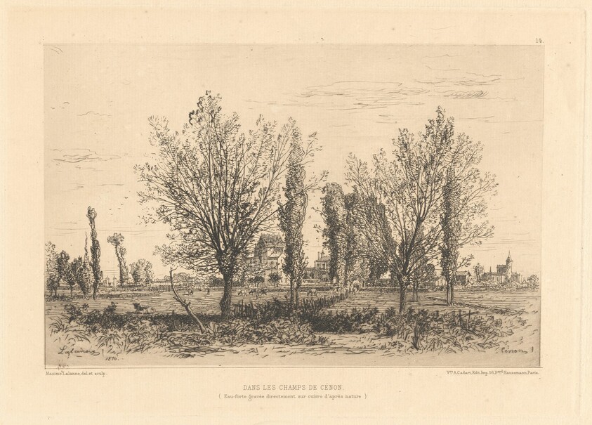 Dans les Champs de Cenon