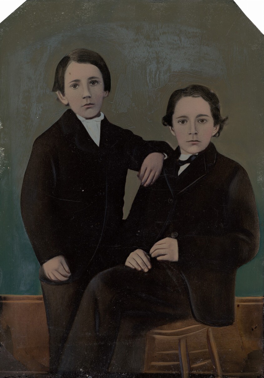 Portrait of Two Boys