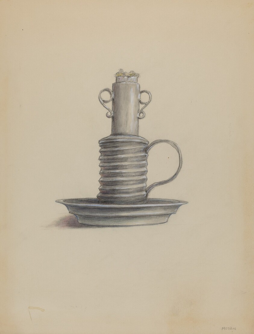 Tin Lard Lamp