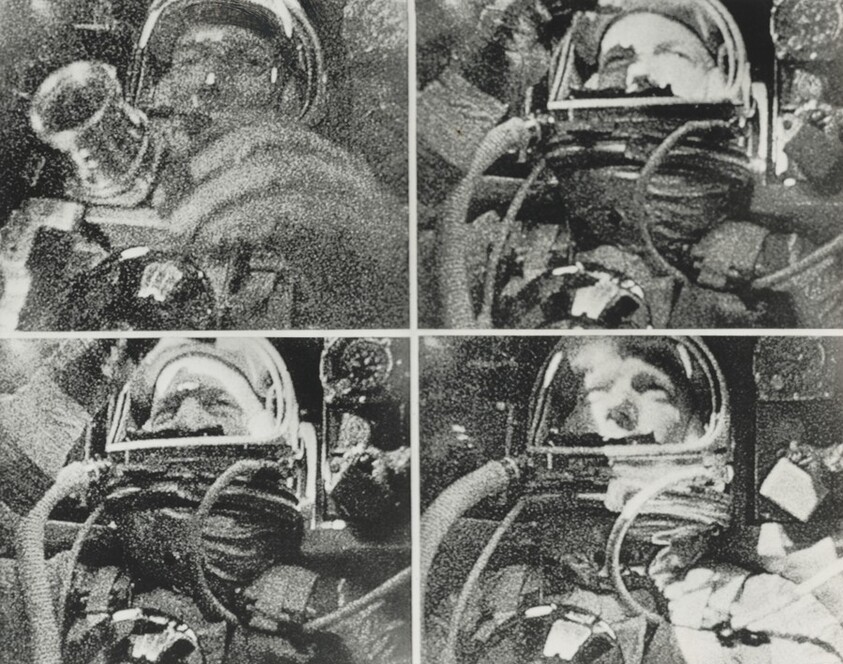 Title from caption on object: “Orbiting”