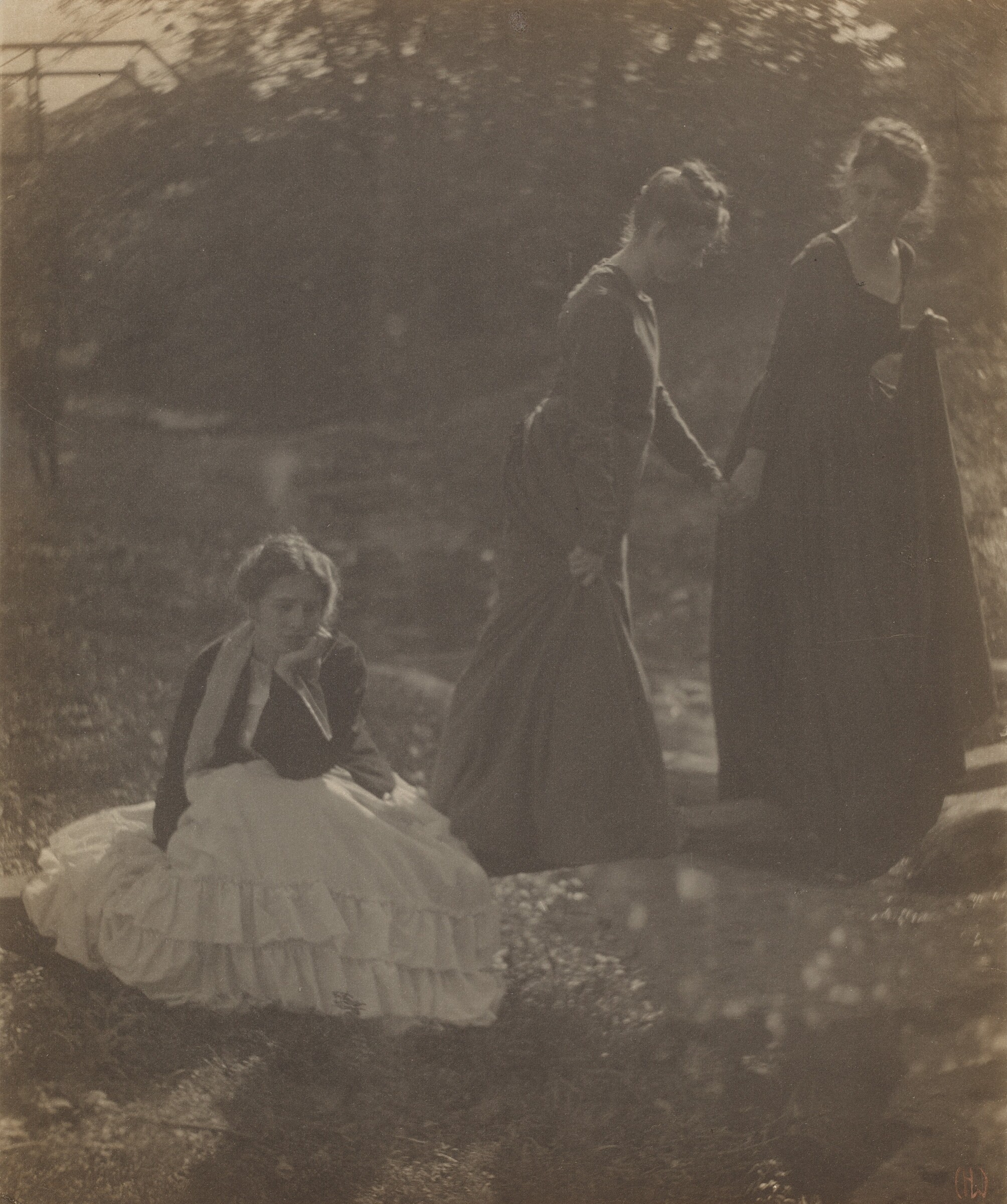 The Footbridge, Clarence H. White, 1898