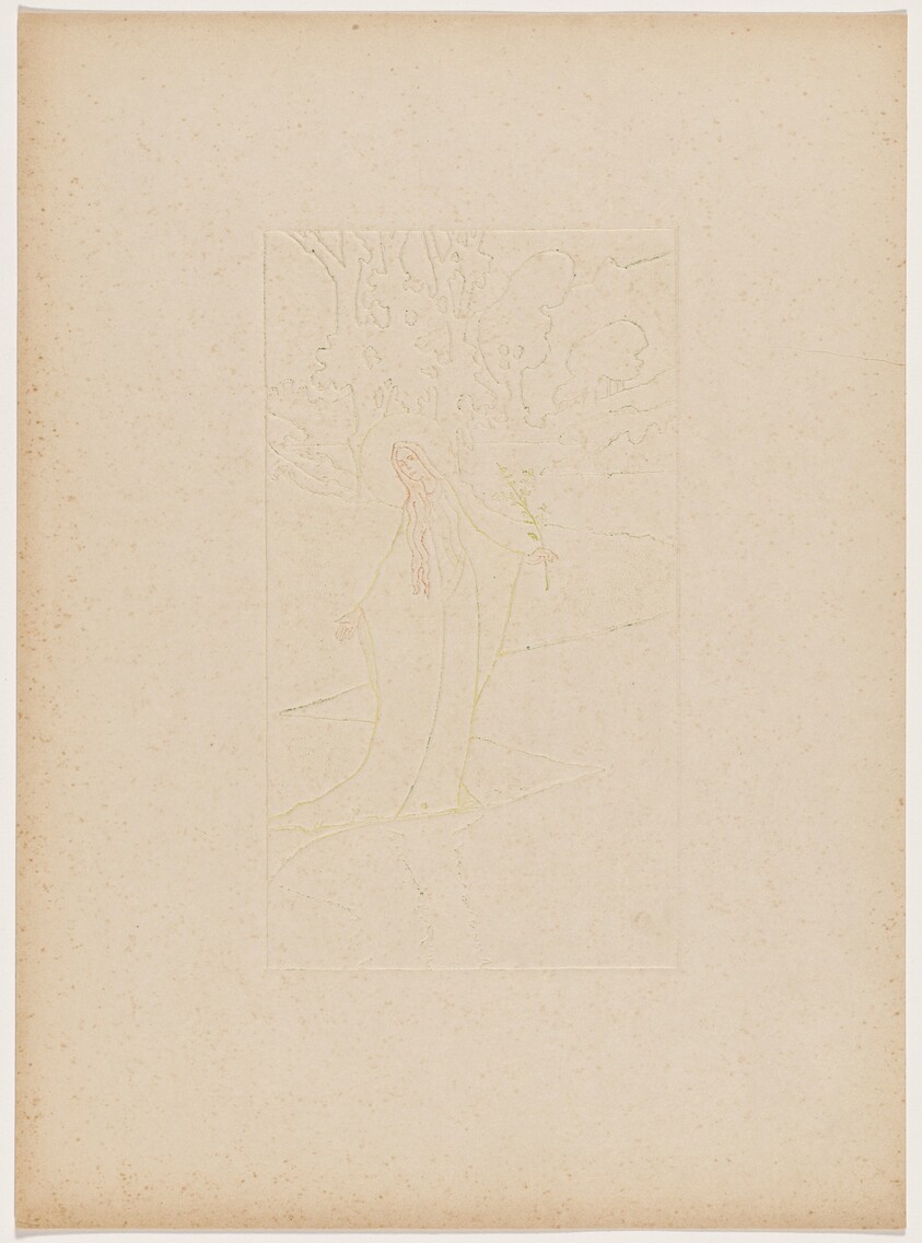 Léger relief pour une reliure (Light Relief for a Binding)