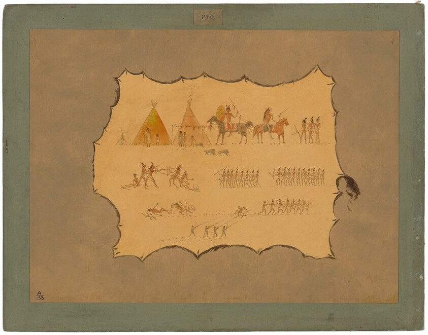 Facsimile of a Cheyenne Robe