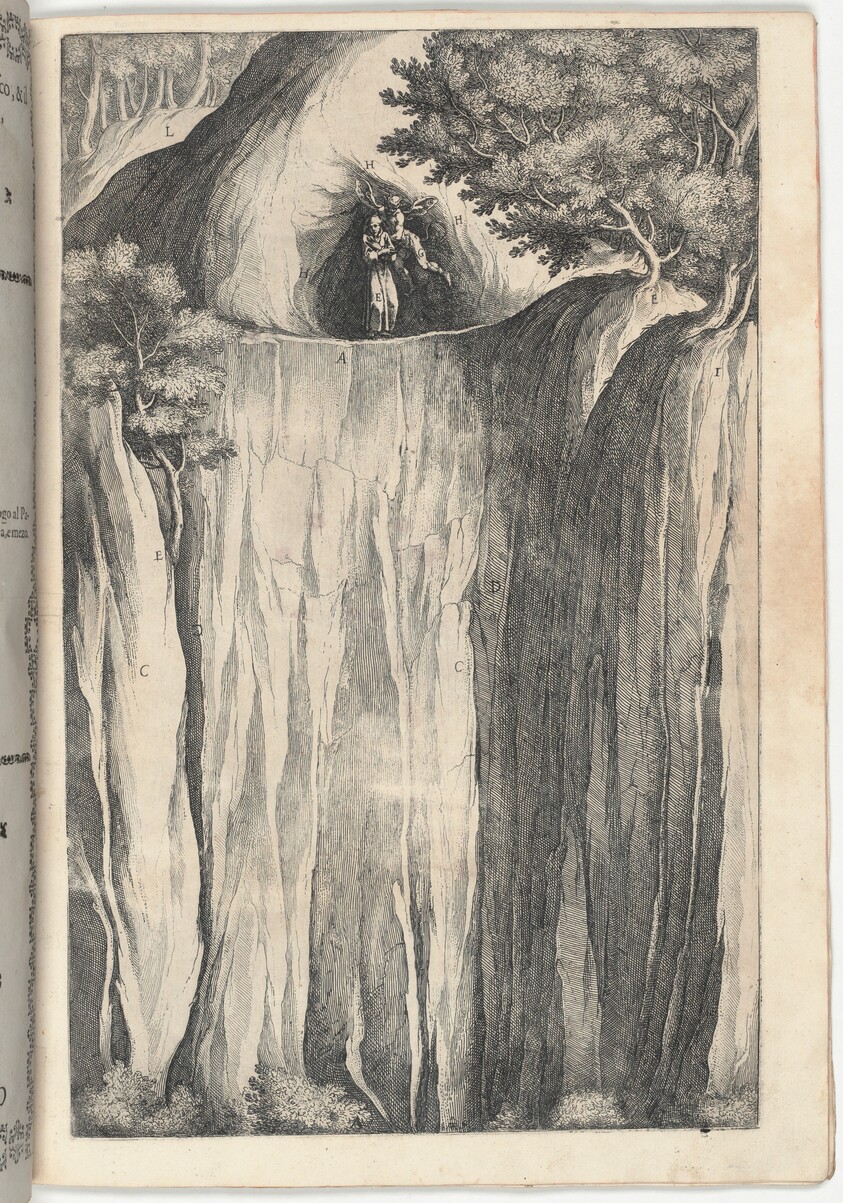 The Temptation of Saint Francis (Tentazione di San Francesco) [plate O]