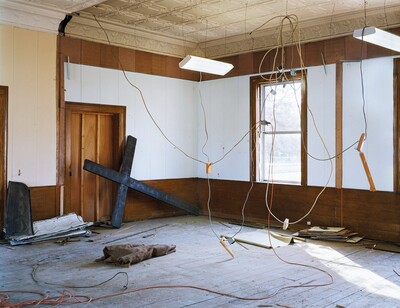 Church Interior, Cheshire, Ohio 2003, Mitch Epstein, 2003, printed 2025