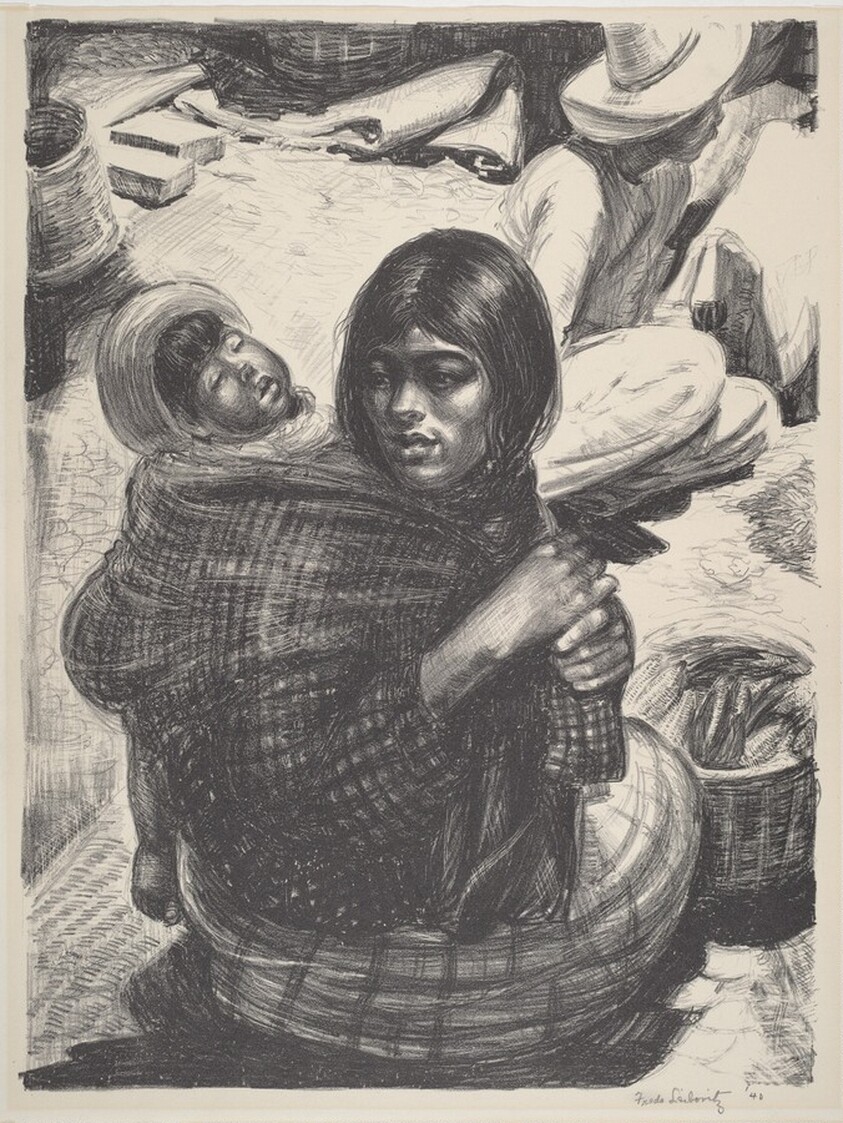 Untitled (Mexican Mother and Child)