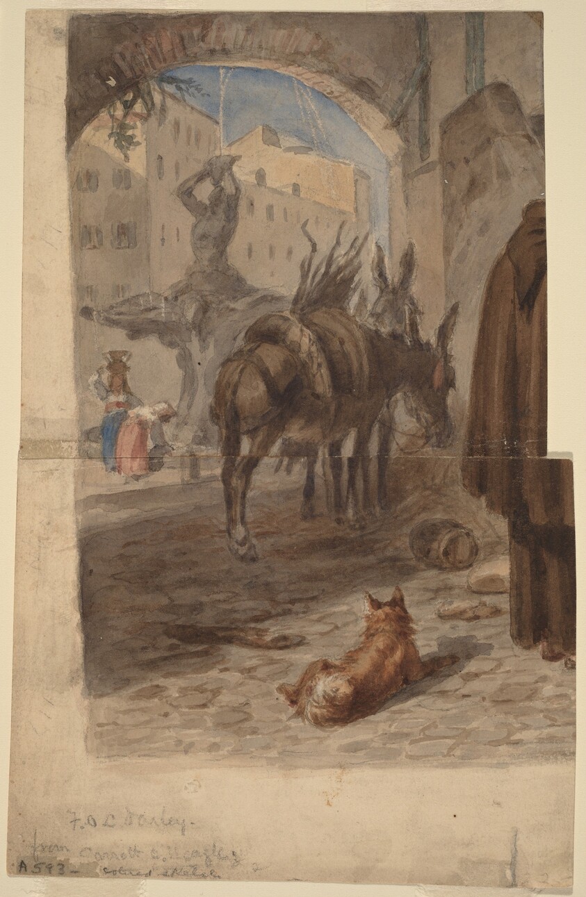 Bernini Fountain, Rome [recto]