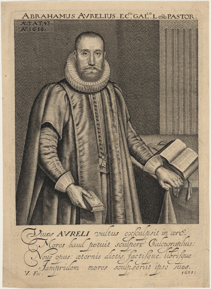 Abraham Aurelius, Minister of the French Church in London