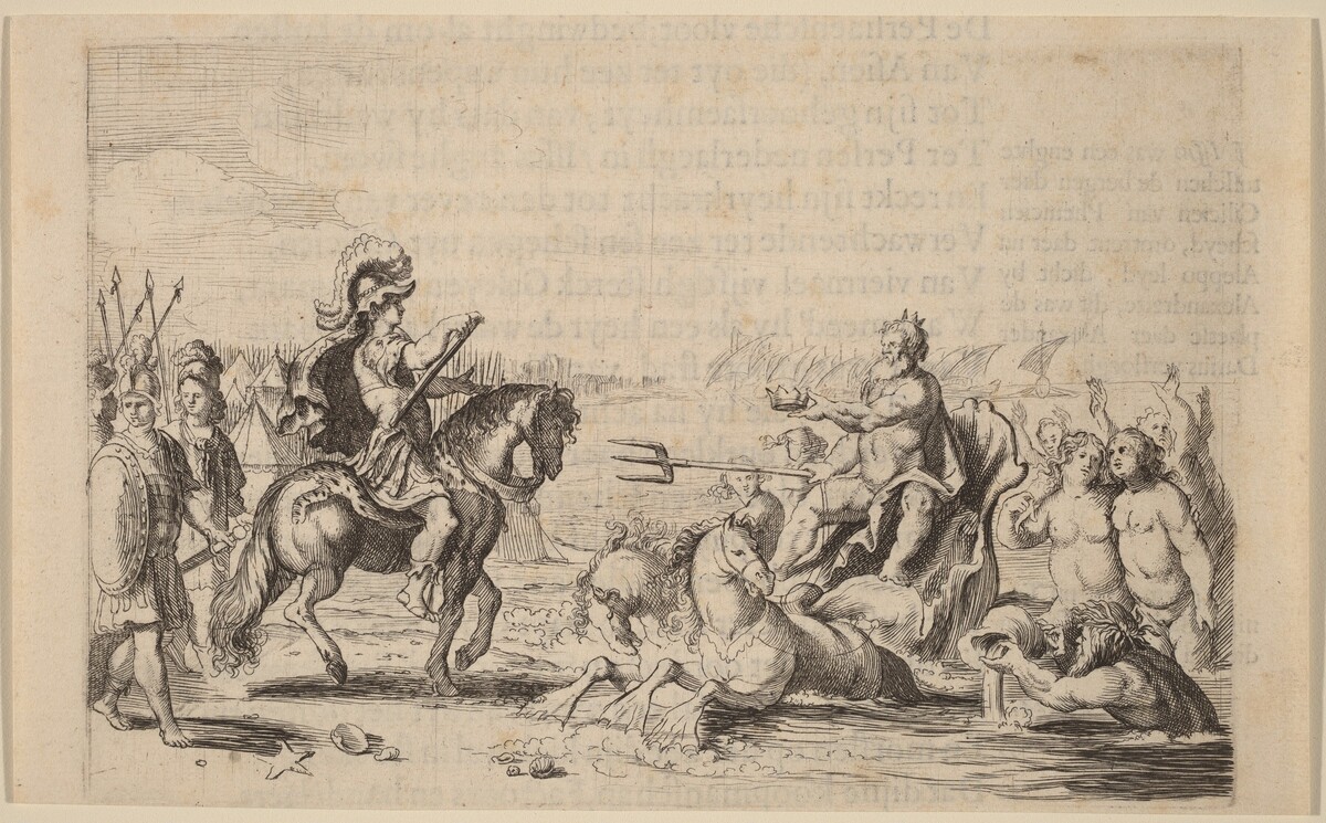Alexander the Great and Neptune